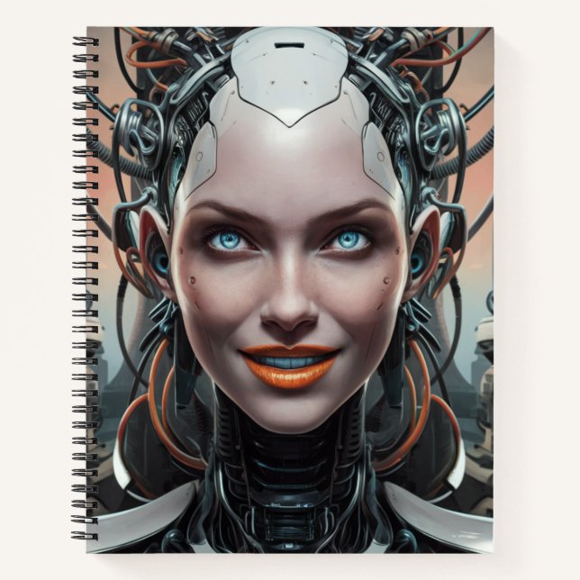 Robotisches Heft 1 02 Notizbuch (Vorderseite)