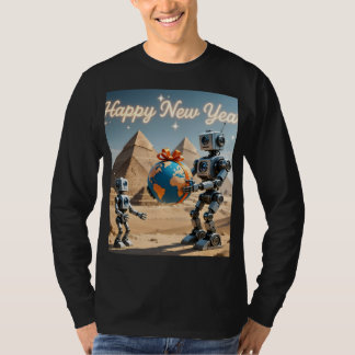 Robotisches Neujahr in Ägypten T-Shirt