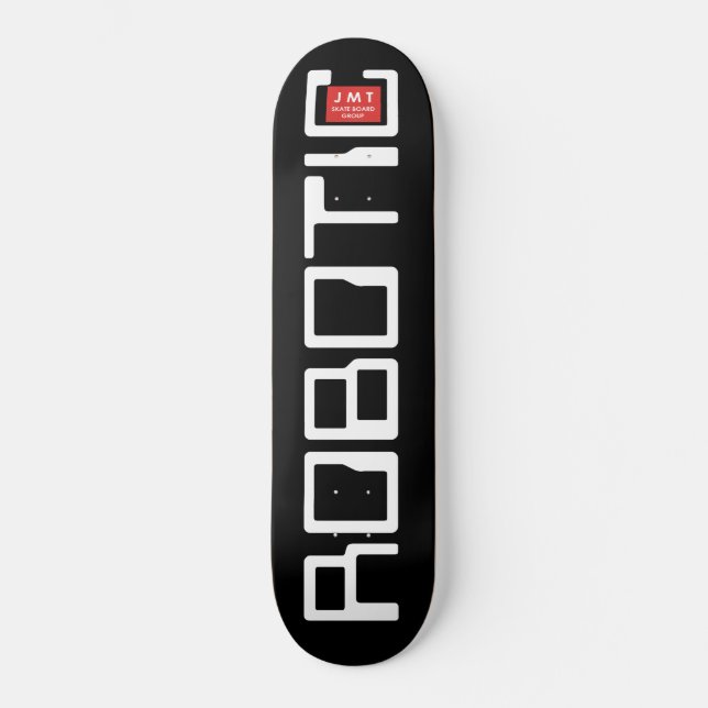 ROBOTISCHES / TST Skateboard (Vorderseite)