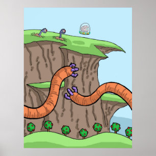 Robotlands Print 01 Poster