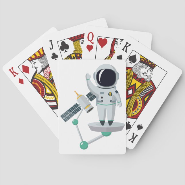 Roboto Playing Cards Spielkarten (Rückseite)