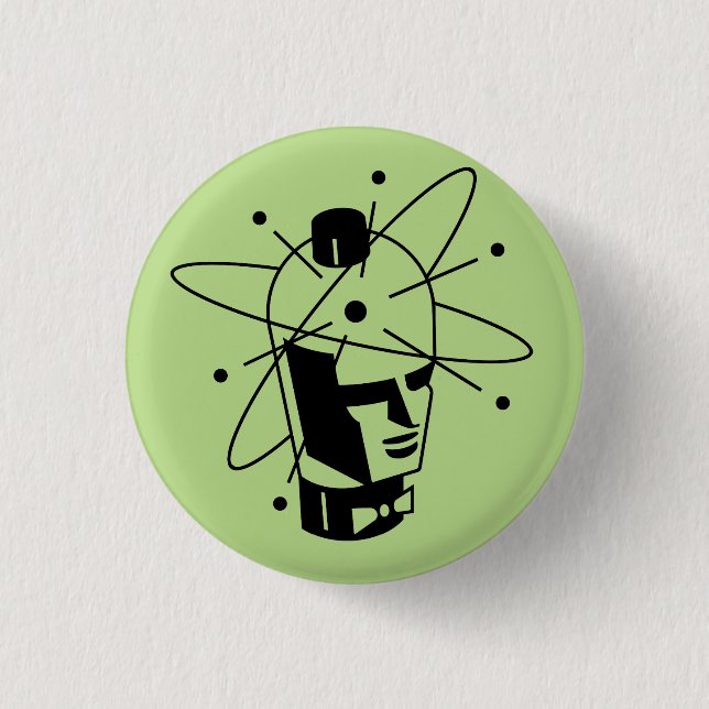 Robotron Vakuumrohr-Button Button (Vorderseite)