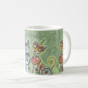 Robots de chat et de chien MUG *Personnaliser