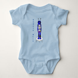 "Robots Rule" Baby Jersey Bodysuit Baby Strampler