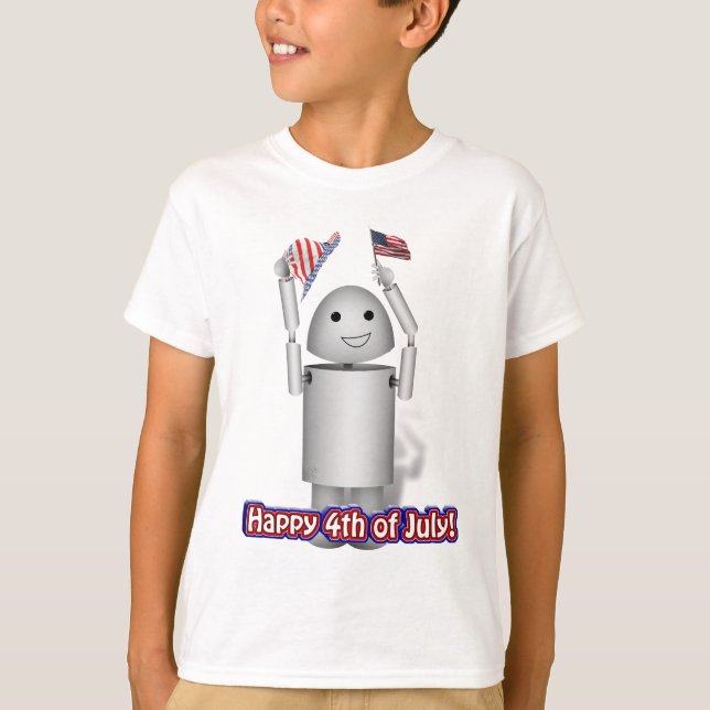 Robox9 Celebrates Freedom T-Shirt (Vorderseite)