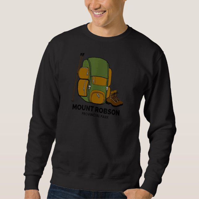Robson Provincial Park Backpack Sweatshirt (Vorderseite)