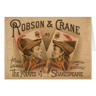Robson u. Kran - die Schurken von Shakespeare
