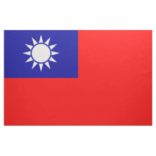 ROC Taiwan - taiwanesische Flagge - 中華民國 Stoff