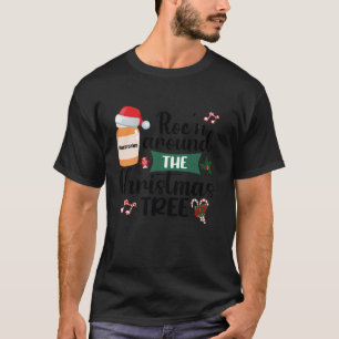 Roc um den Weihnachtsbaum ER ED ICU Nurse Ch T-Shirt