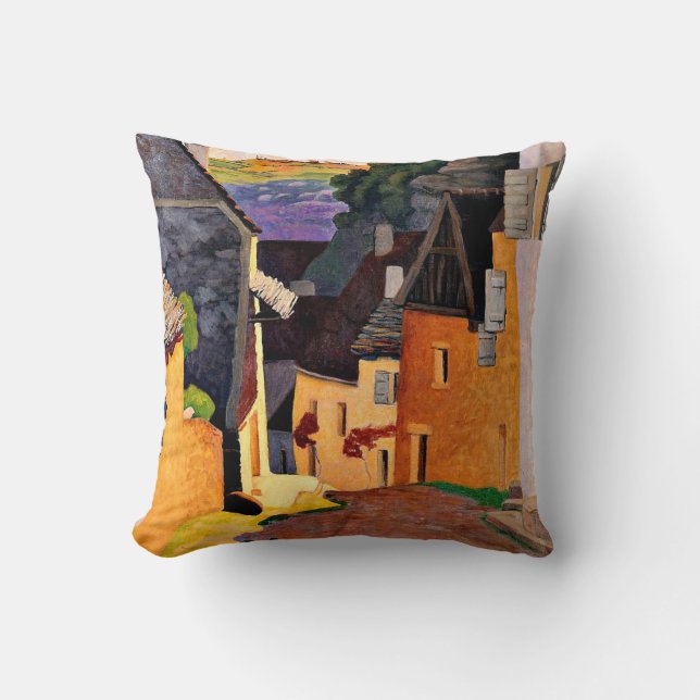 Rocamadour Landschaft, Felix Vallotton Malerei Kissen (Vorderseite)