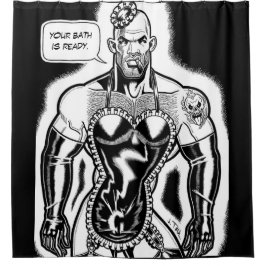 Rocco, das Mädchen Duschvorhang