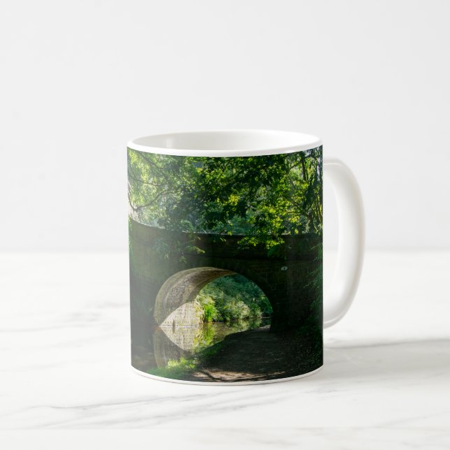 Rochdale Canal, Sowerby Bridge Kaffeetasse (VorderseiteRechts)