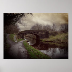 Rochdale-Kanal - Brown Bank Brücke 52 Poster