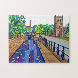 Rochdale-Kanal & Christ Church, Sowerby Bridge