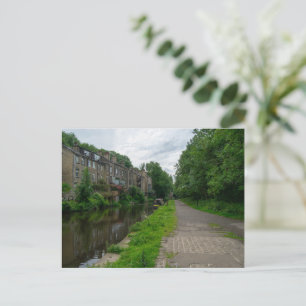 Rochdale-Kanal, Luddendenfoot Postkarte