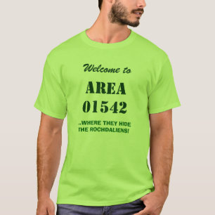 Rochdale MA, alias "BEREICH 01542"… Rochdaliens! T-Shirt
