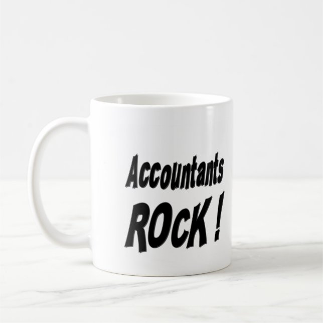 Roche de comptables ! Tasse (Gauche)