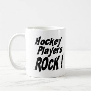 Roche de joueurs de hockey ! Tasse