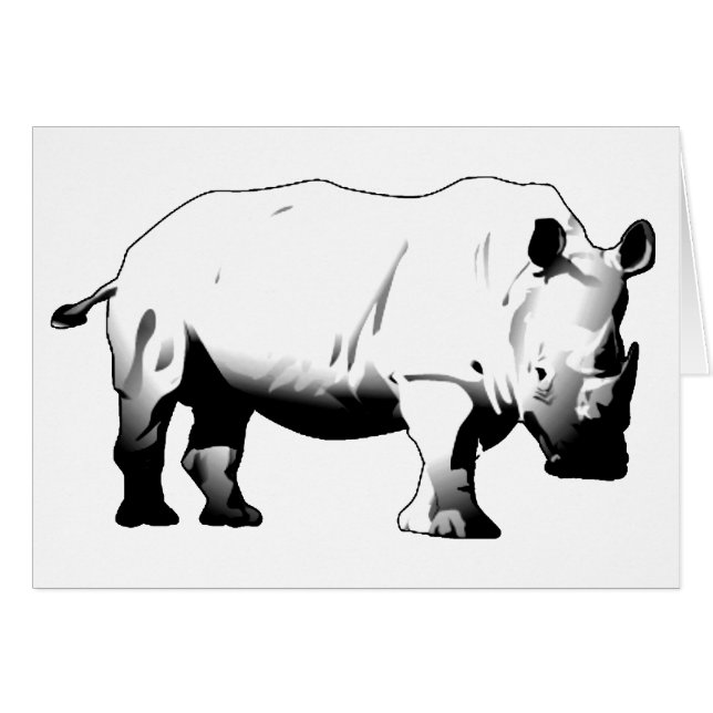 Roche de rhinocéros (Devant horizontal)
