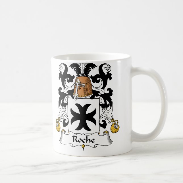 Roche Familienwappen Kaffeetasse (Rechts)