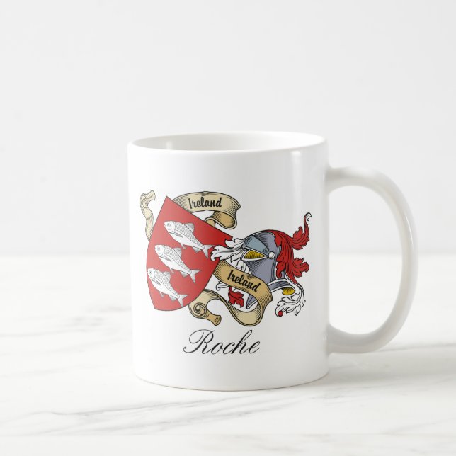 Roche Familienwappen Kaffeetasse (Rechts)