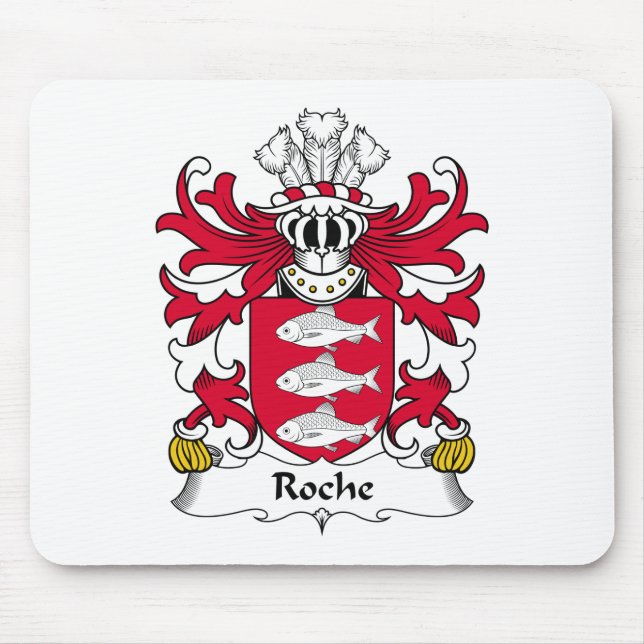 Roche Familienwappen Mousepad (Vorne)