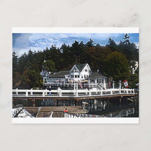 Roche harbor san juan insula.jpg postkarte (Vorderseite)