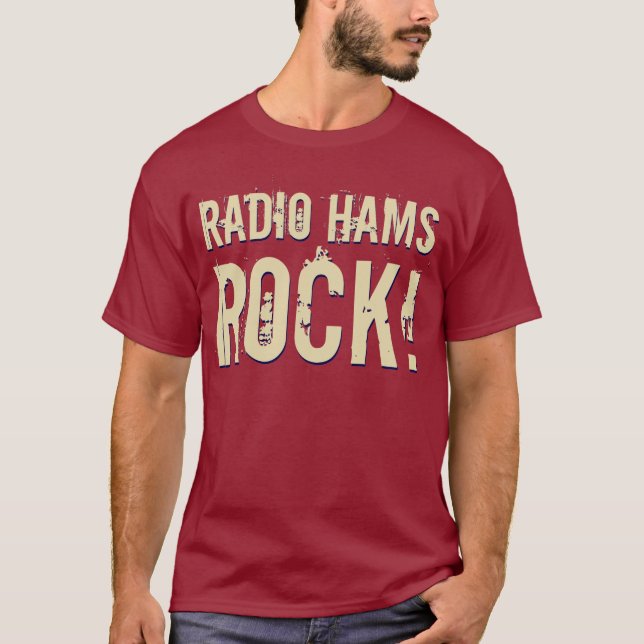 "Roche par radio de jambons !" Le T-shirt des (Devant)