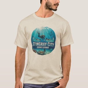 Rochen in Grand Cayman Travel T-Shirt