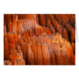 Rocher Hoodoos à la lumière du matin