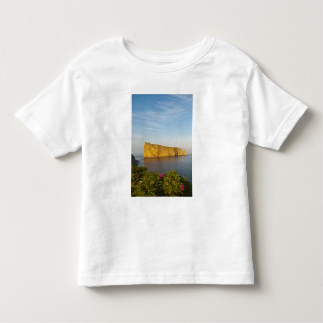 Rocher Perce (Perce Rock), Quebec, Kanada. Kleinkind T-shirt (Vorderseite)