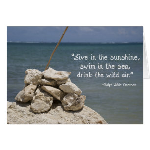 Rochers sur la plage