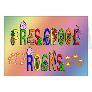 Roches préscolaires - étoiles