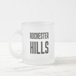 Rochester Hills Michigan Printed Coffee Mug