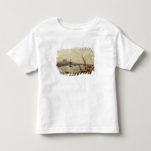 Rochester-Kathedrale und Schloss, c.1820-30 (Öl a Kleinkind T-shirt