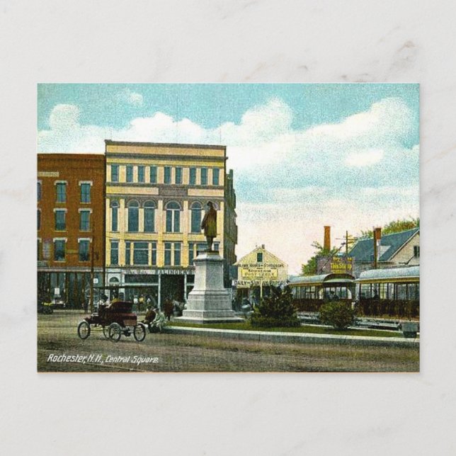 Rochester, New Hampshire, 1909 Vintage Postkarte (Vorderseite)