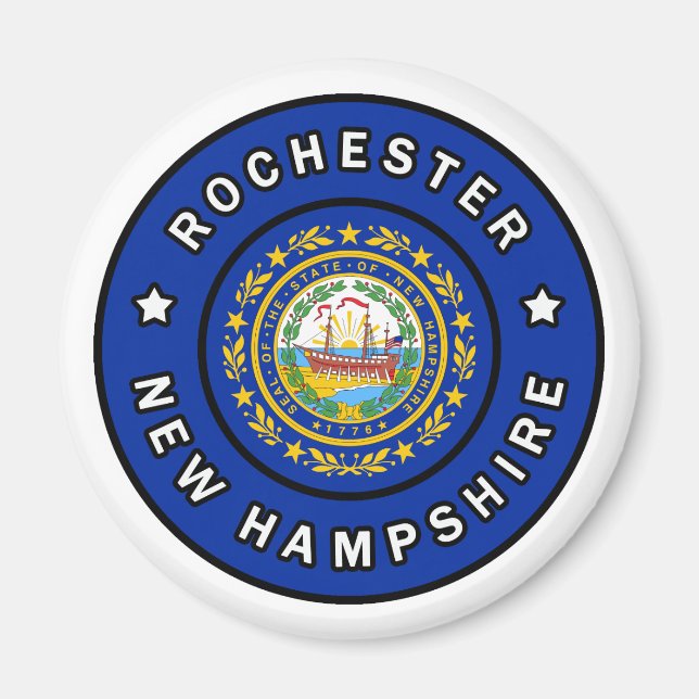 Rochester New Hampshire Magnet (Vorne)