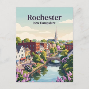 Rochester, New Hampshire Postkarte