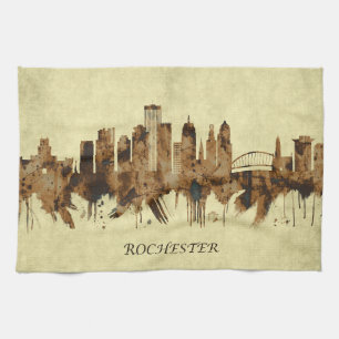 Rochester New York City Geschirrtuch