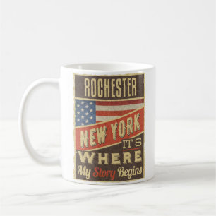 Rochester New York Kaffeetasse