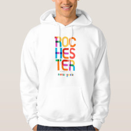 Rochester New York Mid Century, Pop Art, Hoodie