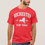 Rochester New York NY vintage State Athletic Style T-Shirt<br><div class="desc">Rochester New York NY vintage State Athletic Style  .</div>