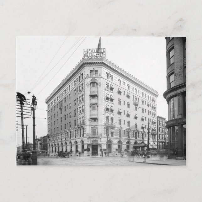 Rochester, NY, 1904 Postkarte (Vorderseite)