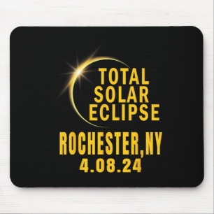 Rochester Ny Solar Eclipse 2024 Total Solar Eclips Mousepad