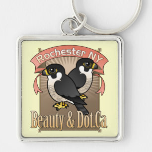 Rochester-Schönheit u. Dot.Ca Schlüsselanhänger