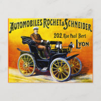 Rochet und Schneider Automobiles - Vintage Ad