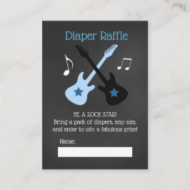 Rock a Bye Baby shower Déchets Cartes à rousseur