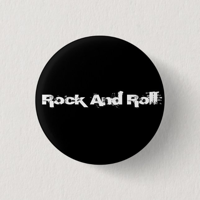Rock-and-Roll Button (Vorderseite)