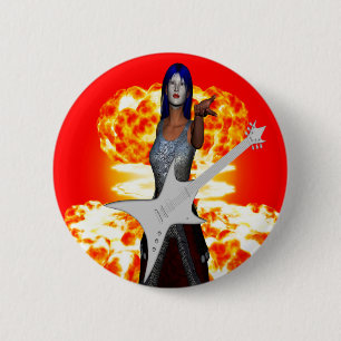 Rock and Roll Button