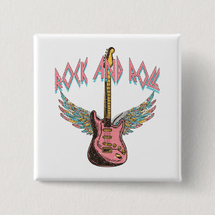Rock and Roll Button